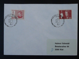 Lettre Cover Obliteration Postmark Nord-Junex 1985 Trollhattan Groenland Greenland (ex 1) - Poststempel