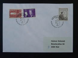 Lettre Cover Obliteration Postmark Oslo Var-Messen 1985 Groenland Greenland (ex 4) - Covers & Documents