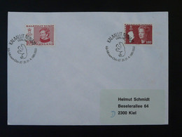 Lettre Cover Obliteration Postmark Oslo Var-Messen 1985 Groenland Greenland (ex 6) - Briefe U. Dokumente