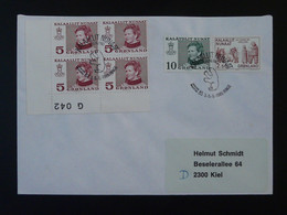 Lettre Cover Obliteration Postmark Ringe 1985 Groenland Greenland (ex 1) - Storia Postale