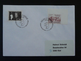 Lettre Cover Obliteration Postmark Sudwest 1985 Stuttgart Groenland Greenland (ex 6) - Marcophilie