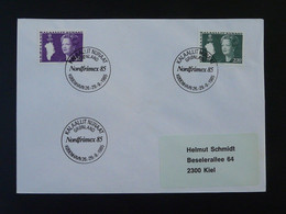 Lettre Cover Obliteration Postmark Nordfrimex 1985 Copenhagen Groenland Greenland (ex 2) - Storia Postale