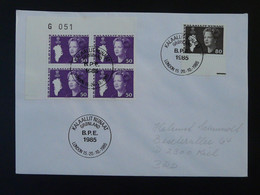 Lettre Cover Obliteration Postmark BPE 1985 London Groenland Greenland (ex 3) - Cartas & Documentos