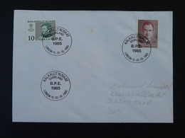 Lettre Cover Obliteration Postmark BPE 1985 London Groenland Greenland (ex 6) - Storia Postale