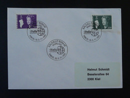 Lettre Cover Obliteration Postmark Italia 1985 Roma Groenland Greenland (ex 2) - Marcofilia