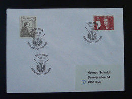 Lettre Cover Obliteration Postmark Gronlandsfly Groenland Greenland 1985 (ex 1) - Briefe U. Dokumente