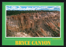 (RECTO / VERSO) BRYCE CANYON - THE GROTTO - GROTTE - BEAU TIMBRE - CPM GF - Bryce Canyon