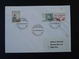 Lettre Cover Obliteration Postmark Naestved Groenland Greenland 1985 (ex 2) - Lettres & Documents