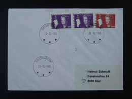 Lettre Cover Obliteration Postmark Constable Pynt Groenland Greenland 1985 - Marcofilie