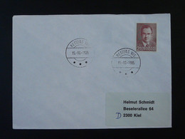 Lettre Cover Obliteration Postmark Mesters Vig Groenland Greenland 1985 (ex 3) - Marcofilia