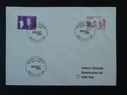 Lettre Cover Obliteration Postmark Olso 1986 Groenland Greenland (ex 4) - Storia Postale