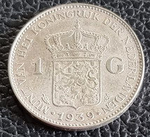 Netherlands 1 Gulden 1939  - UNC (Silver) - 1 Gulden