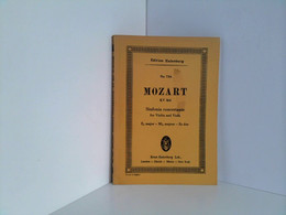 Symphonie Concertante Eb Major For Violin And Viola With Orchestra. Edition Eulenburg, No. 734. - Música