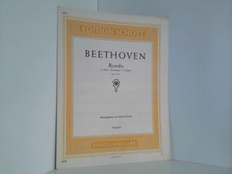 Beethoven : Rondo - C-dur - Opus 51 Nr. 1. Edition Schott 0278. - Musique