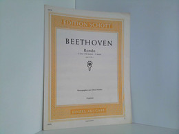 Beethoven : Rondo - C-dur - Opus 51 Nr. 1. Edition Schott 0278. - Música