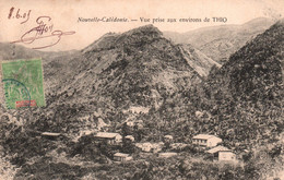 Nouvelle Calédonie (Côte Est) Vue Prise Aux Environs De Thio, Mines, Wagonnets Pour Transport Du Minerai - Carte De 1905 - Nieuw-Caledonië