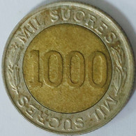 Ecuador - 1000 Sucres, 1997, 70th Anniversary Of The Central Bank, KM# 103 - Equateur