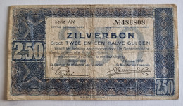 Netherlands 2,5 Gulden Zilverbon 1938 - 2 1/2  Florín Holandés (gulden)