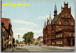 Neumünster - Großflecken Mit Rathaus 1   Mit VW Käfer - Neumuenster