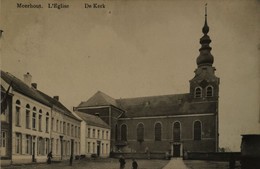 Meerhout // De Kerk En Omgeving (geanimeerd) 1911 - Meerhout