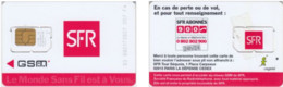 Carte SIM - France - SFR -  Blanche Avec Bande Rouge, SFR R 41 - Sonstige & Ohne Zuordnung