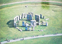 ►CPSM  Stonehenge Wiltshire Stone Circle Dating Back - Dolmen & Menhirs