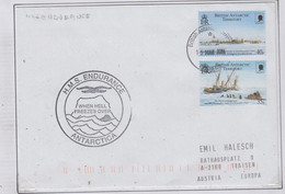 British Antarctic Territory (BAT) 2004 Ca HMS Endurance Ca Rothera 15 MAR 2004 (RH181A) - Covers & Documents