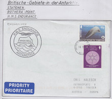 British Antarctic Territory (BAT) 2006 Ca HMS Endurance Ca Rothera 16.2.2006 (RH181B) - Covers & Documents