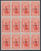 1932 Blocco Di 12 Valori Sass. 25 MNH** Cv 840 - Aegean (Scarpanto)