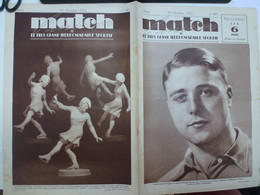 Match L'Intran Octobre 1935 Football Courtois France Suisse Cyclisme 6 Jours Sochaux Zurich - 1900 - 1949
