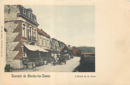 Belgique - Namur - Souvenir De Marche-les-Dames - L' Hôtel De La Gare - Couleurs - Namur