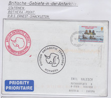 British Antarctic Territory (BAT) 2006 Cover Ship Visit RRS Ernest Shackleton Ca Rothera 10.2.2006 (RH183A) - Briefe U. Dokumente