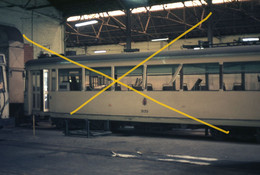 ♥️ Stelplaats Jumet,Charleroi, Of La Louviere (19-05.85) (DIA Thema Trams, Tram, Buurtspoorwegen) (BAK-1) - Diapositive