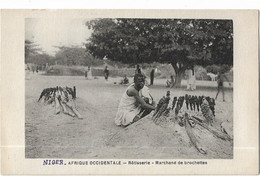 Niger  -    - Rotisserie -   Marchand De Brochettes - Niger