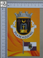 PORTUGAL - BRAZÃO E BANDEIRA -  ALJUSTREL -   2 SCANS  - (Nº48971) - Beja