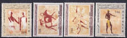 ALGERIE - 1966 - SERIE PEINTURES RUPESTRES YVERT N° 414/417 ** MNH - COTE 2006 = 36.4 EUR. - Algeria (1962-...)