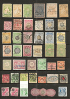 FISCAUX ALLEMAGNE  Cllection De 42 Timbres - Andere & Zonder Classificatie