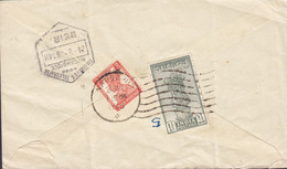 India NARSAPHUR 1948 Cover Brief Via BEIRA Mozambique To NDOLA Northern Rhodesia - Covers & Documents