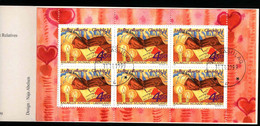 1999 Christmas Michel GL 344-345MH Stamp Number GL 355a Yvert Et Tellier GL C322 Stanley Gibbons GL SB12 Booklet - Gebraucht
