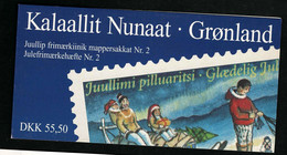 1997 Christmas Michel GL MH8 Stamp Number GL 328a Yvert Et Tellier GL C292a Stanley Gibbons GL SB8 Booklet Xx MNH - Ungebraucht
