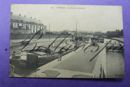 Cambrai Canal Binnenvaart Peniche  Les Ecluses Cantinpré. Sluis Sas Photo Delsart N°890 - Handel