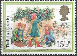 GREAT BRITAIN 1982 Christmas. Carols - 15½p. - The Holly And The Ivy FU - Gebruikt