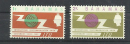 BAHAMAS    YVERT  208/9   MNH  ** - 1963-1973 Autonomie Interne