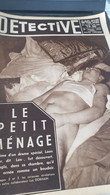 DETECTIVE 35/CRIME HOMOSEXUEL/INSPECTEUR BONNY//MYSTERES PARIS/ GRECE CANNIBALE 7 CHINOIS TUES - 1900 - 1949