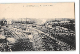 CPA 80 Longueau La Gare Et Le Train - Longueau