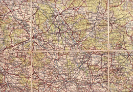 1909 Torgau Leipzig Riesa Luckau Wintterberg Dresden Finsterwalde Cottbus Meissen - Landkarten