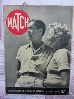 MATCH N°57 DU 03 AOUT 1939 - 1900 - 1949