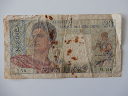 20 Francs Nouméa - Banque De L'Indochine - M.146 - Nouméa (New Caledonia 1873-1985)
