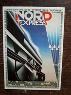 L1/195 CASSANDRE - Nord Express - CHEMIN DE FER DU NORD . Repro Affiche Ancienne - Pubblicitari