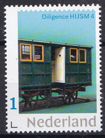 Nederland - 16 Mei 2022 - Posttreinen - Diligence HIJSM 4 - Spoorwegmuseum Utrecht - MNH - Zegel 1 - Francobolli Personalizzati